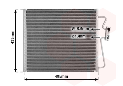 Airco condensor Van Wezel 06005185