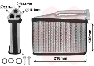 Kachelradiateur Van Wezel 06006541