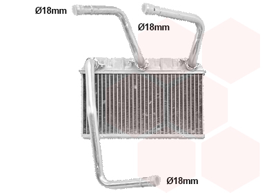 Kachelradiateur Van Wezel 06006599