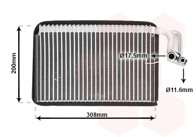 Airco verdamper Van Wezel 0600V399