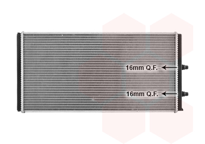 Radiateur Van Wezel 06012712