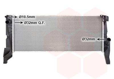 Radiateur Van Wezel 06012725