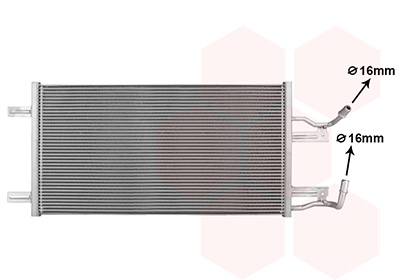 Oliekoeler, automatische transmissie Van Wezel 06013728