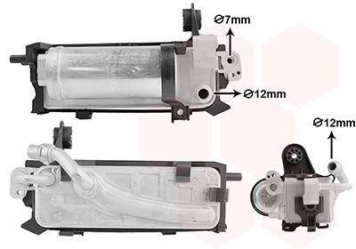 Condensor, airconditioning Van Wezel 06015712