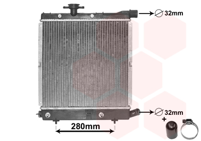 Radiateur Van Wezel 07002003