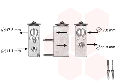 Airco expansieklep Van Wezel 09001276
