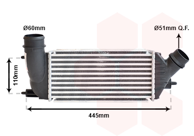 Interkoeler Van Wezel 09004270