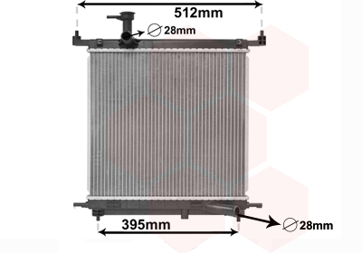 Radiateur Van Wezel 13012706