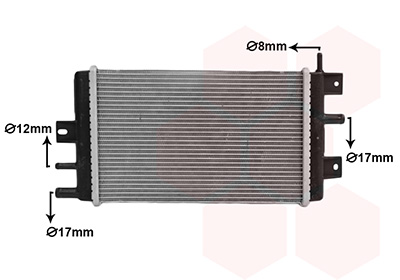 Radiateur Van Wezel 15012703