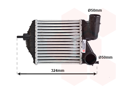 Interkoeler Van Wezel 17004309