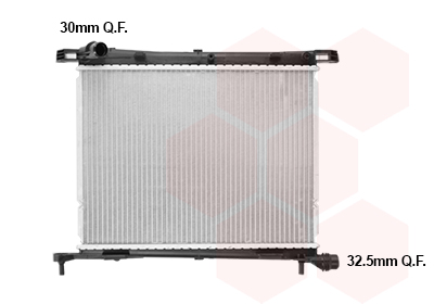 Radiateur Van Wezel 17012721