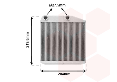 Kachelradiateur Van Wezel 17016702