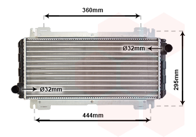 Radiateur Van Wezel 18002044