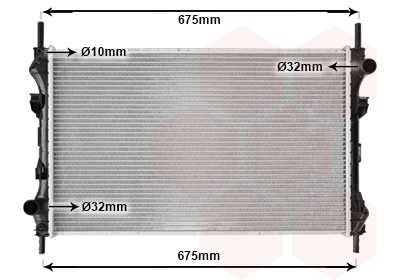 Radiateur Van Wezel 18002319