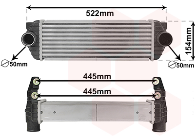 Interkoeler Van Wezel 18004443