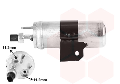 Droger, airconditioning Van Wezel 1801D705