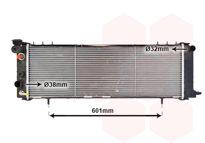 Radiateur Van Wezel 21002002