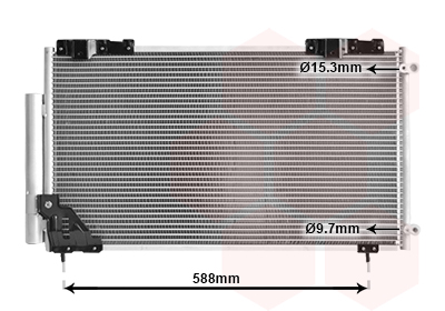 Airco condensor Van Wezel 25005186