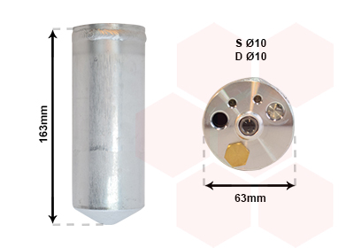 Airco droger/filter Van Wezel 2500D103