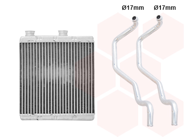 Kachelradiateur Van Wezel 25016708