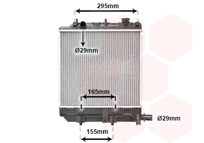 Radiateur Van Wezel 27002172