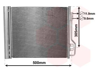 Airco condensor Van Wezel 29005013