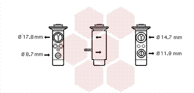 Airco expansieklep Van Wezel 30001093