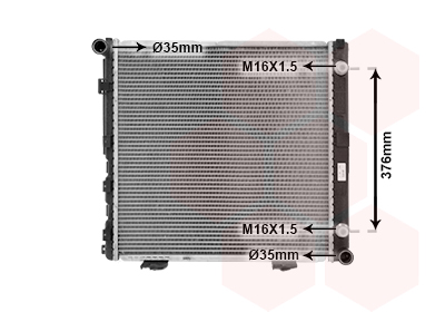 Radiateur Van Wezel 30002065