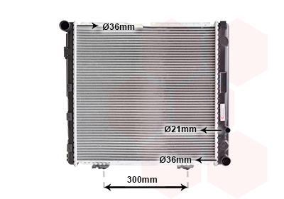 Radiateur Van Wezel 30002126