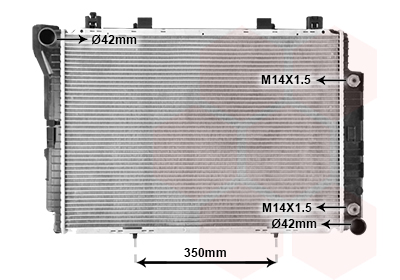 Radiateur Van Wezel 30002144