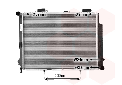 Radiateur Van Wezel 30002191