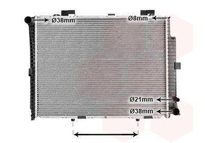 Radiateur Van Wezel 30002208