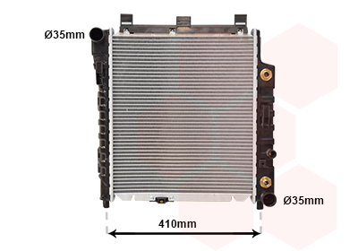 Radiateur Van Wezel 30002238