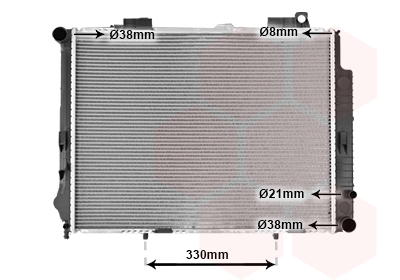 Radiateur Van Wezel 30002302