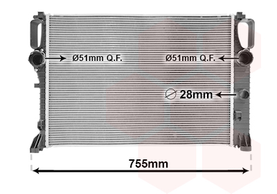 Radiateur Van Wezel 30002394