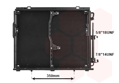 Airco condensor Van Wezel 30005221