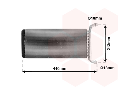 Kachelradiateur Van Wezel 30006399