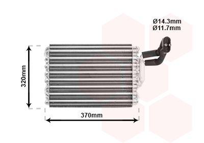 Airco verdamper Van Wezel 3000V002