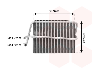 Airco verdamper Van Wezel 3000V272