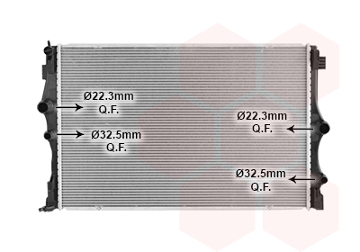 Radiateur Van Wezel 30012717