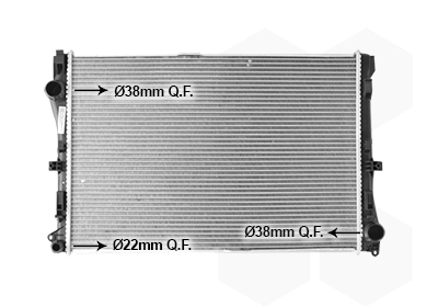 Radiateur Van Wezel 30012722