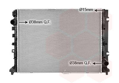 Radiateur Van Wezel 30012728