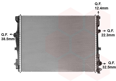 Radiateur Van Wezel 30012730