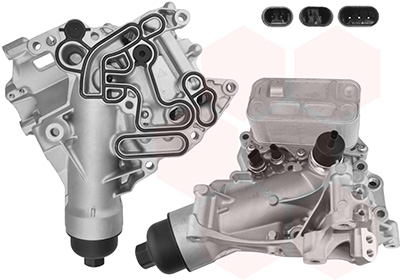 Oliekoeler, motorolie Van Wezel 30013737