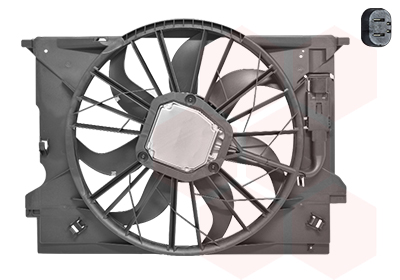 Ventilatorwiel-motorkoeling Van Wezel 3041746