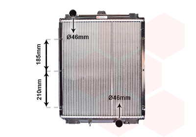Radiateur Van Wezel 32002014