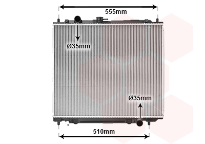 Radiateur Van Wezel 32002109