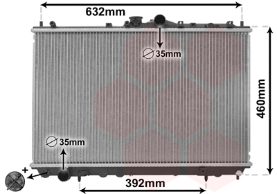 Radiateur Van Wezel 32002142