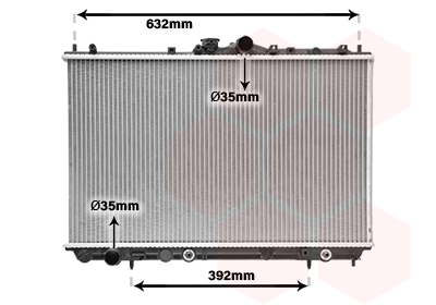 Radiateur Van Wezel 32002153