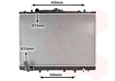 Radiateur Van Wezel 32002157